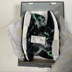 Adidas NMD R1 PK Size 10 NIB Green Marble